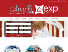 Tablet Screenshot of amybsells.com